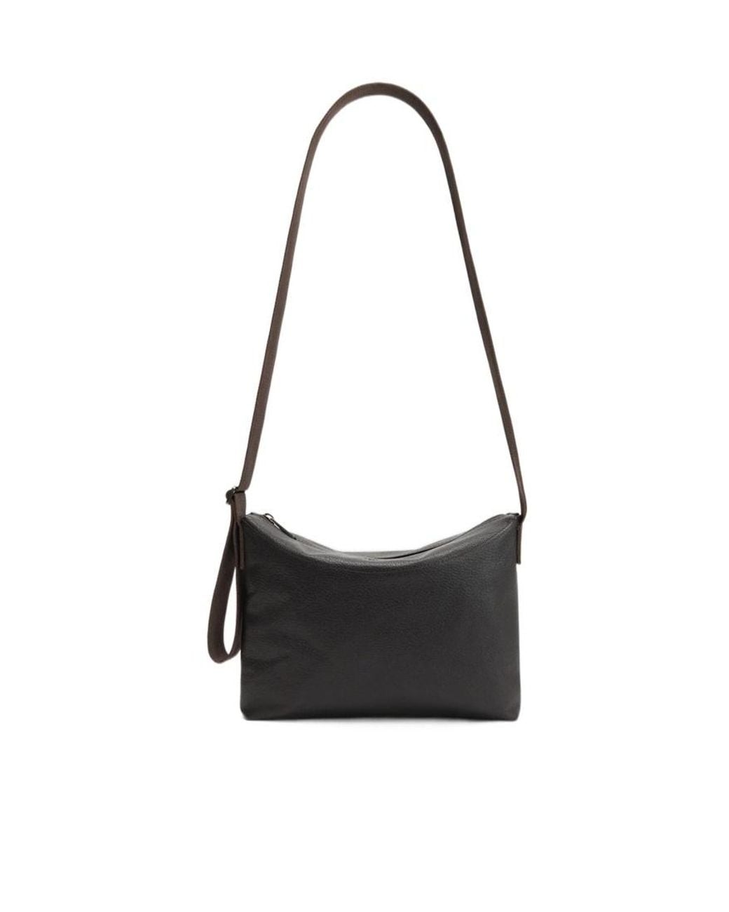 Lemaire Black Zipped Crossbody Bag for men