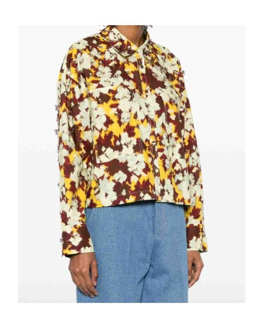 Ulla Johnson Metallic Long Sleeve Shirt