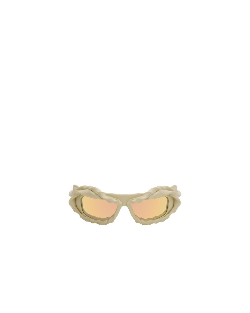 OTTOLINGER White Rectangle-Frame Sunglasses