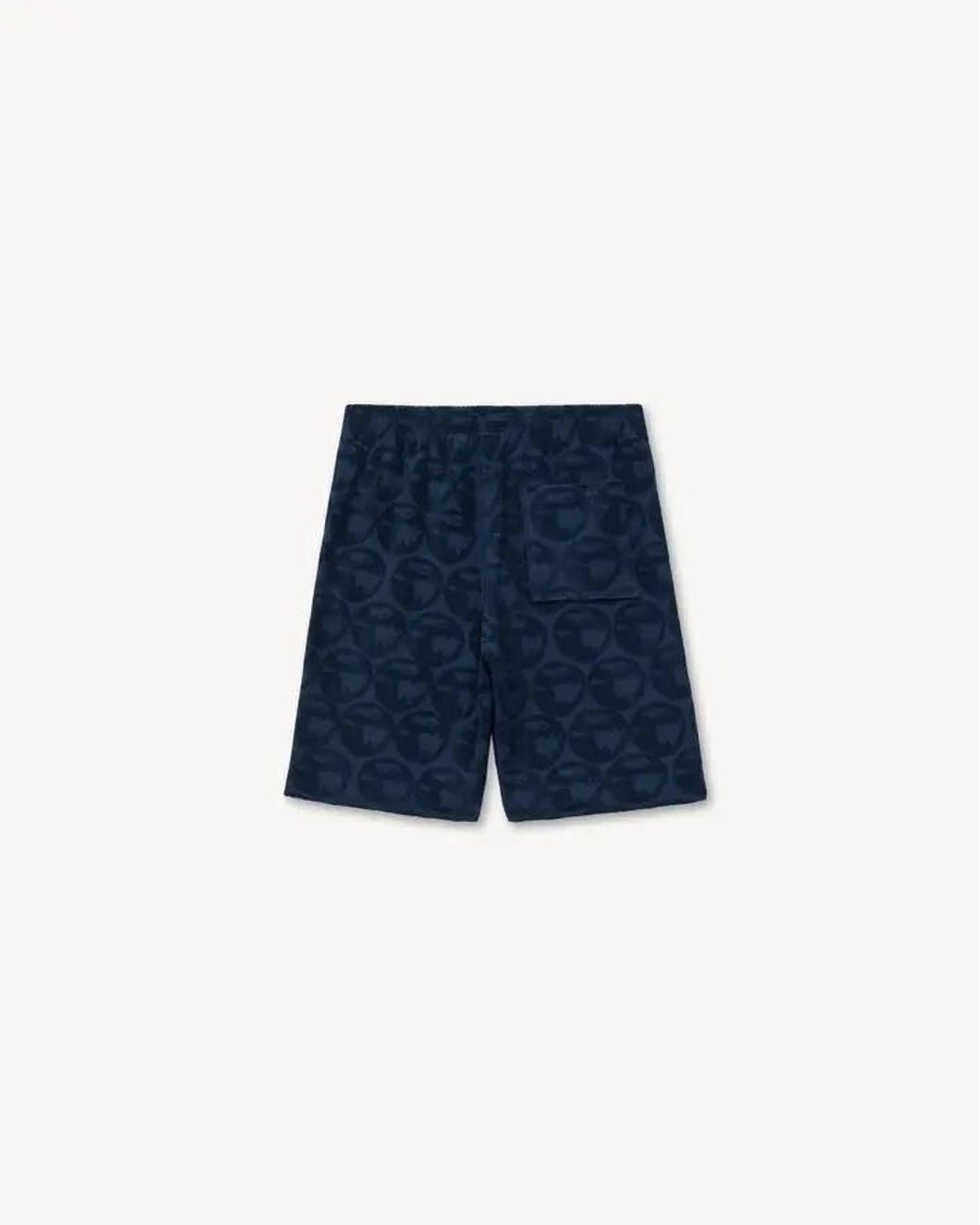 KENZO Blue Textured Pattern Shorts for men