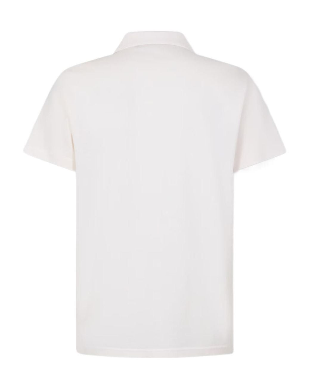 Barbour White Short-Sleeved Shirt for men