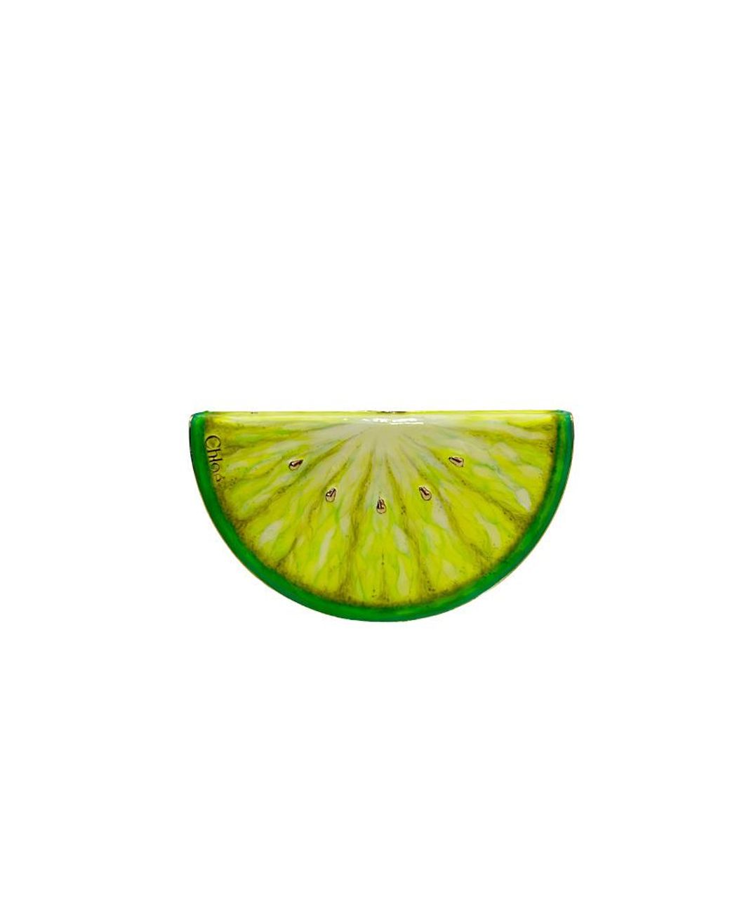 Chloé Green Chloé Tropicus Lime Slice Shoulder Bag