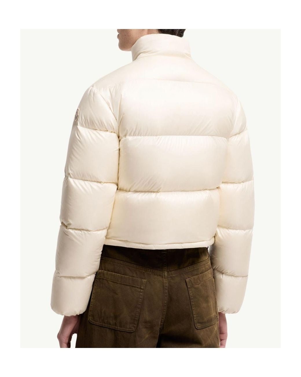 Moncler Natural Tepice Short Puffer Jacket