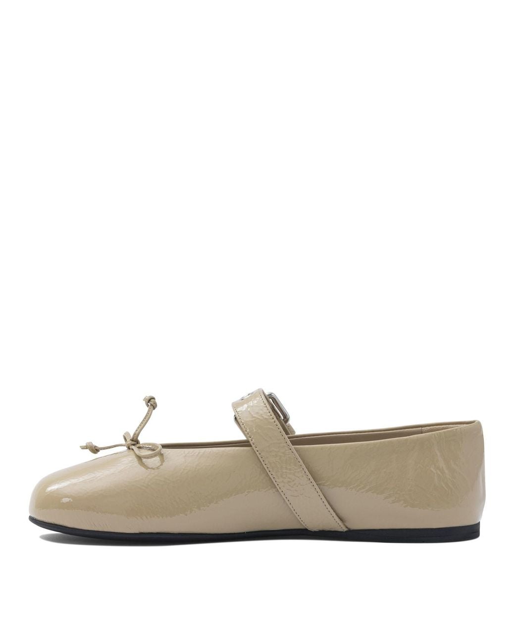 Miu Miu Multicolor Round Toe Ballet Shoes