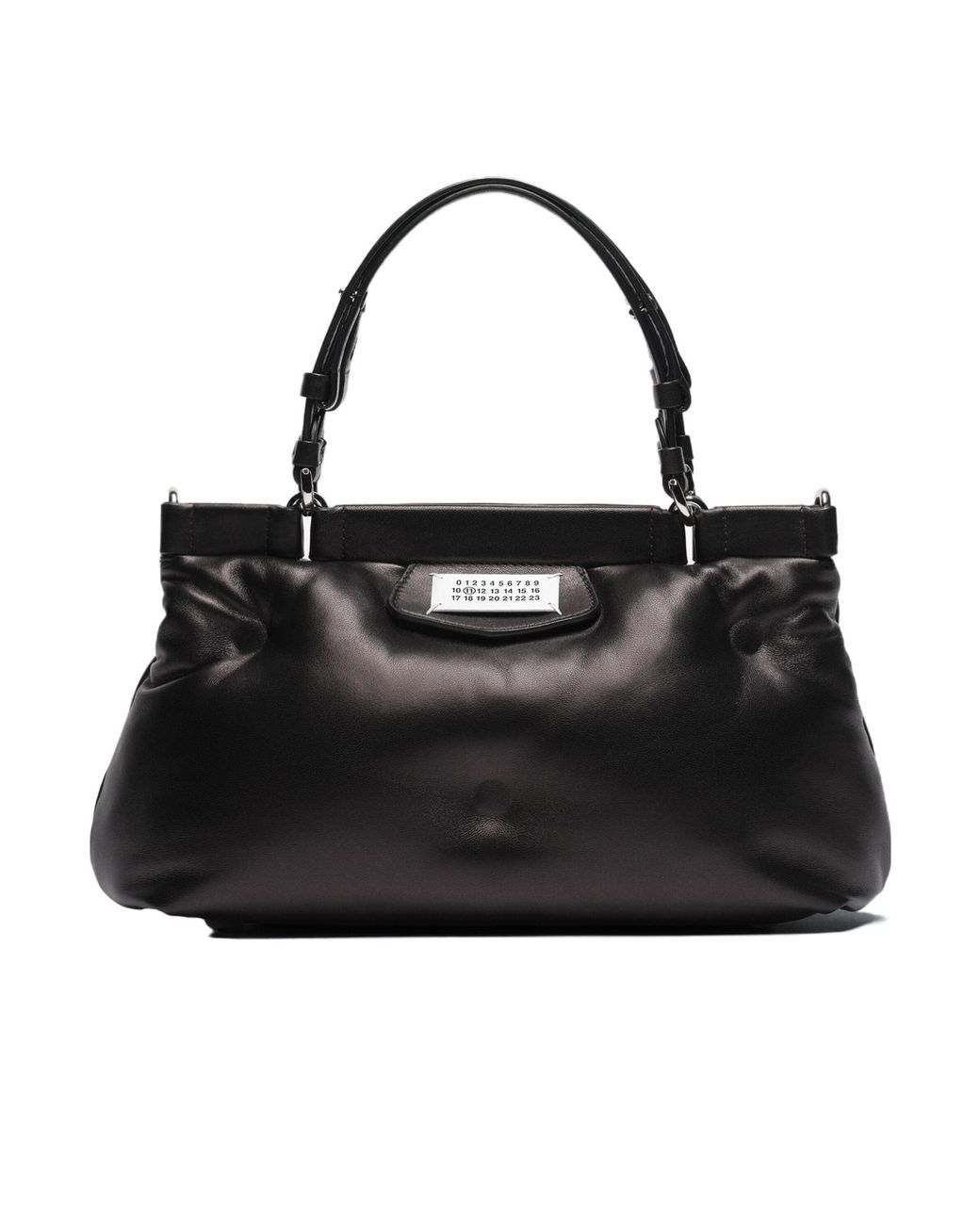 Maison Margiela Black Glam Slam Small Top Handle Bag