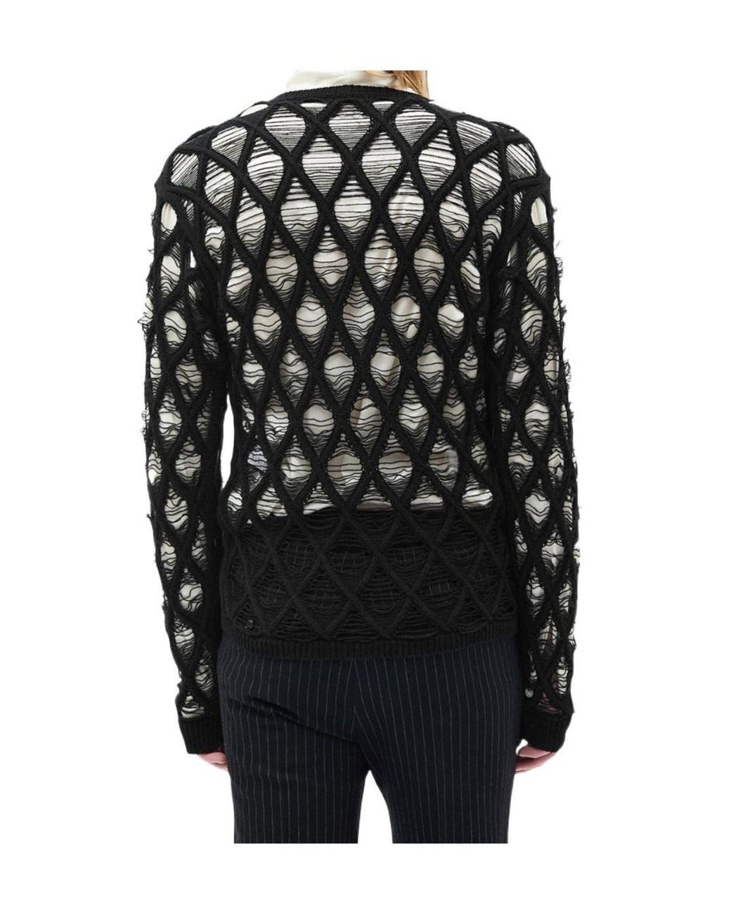 Ann Demeulemeester Black Carlos Sweater for men