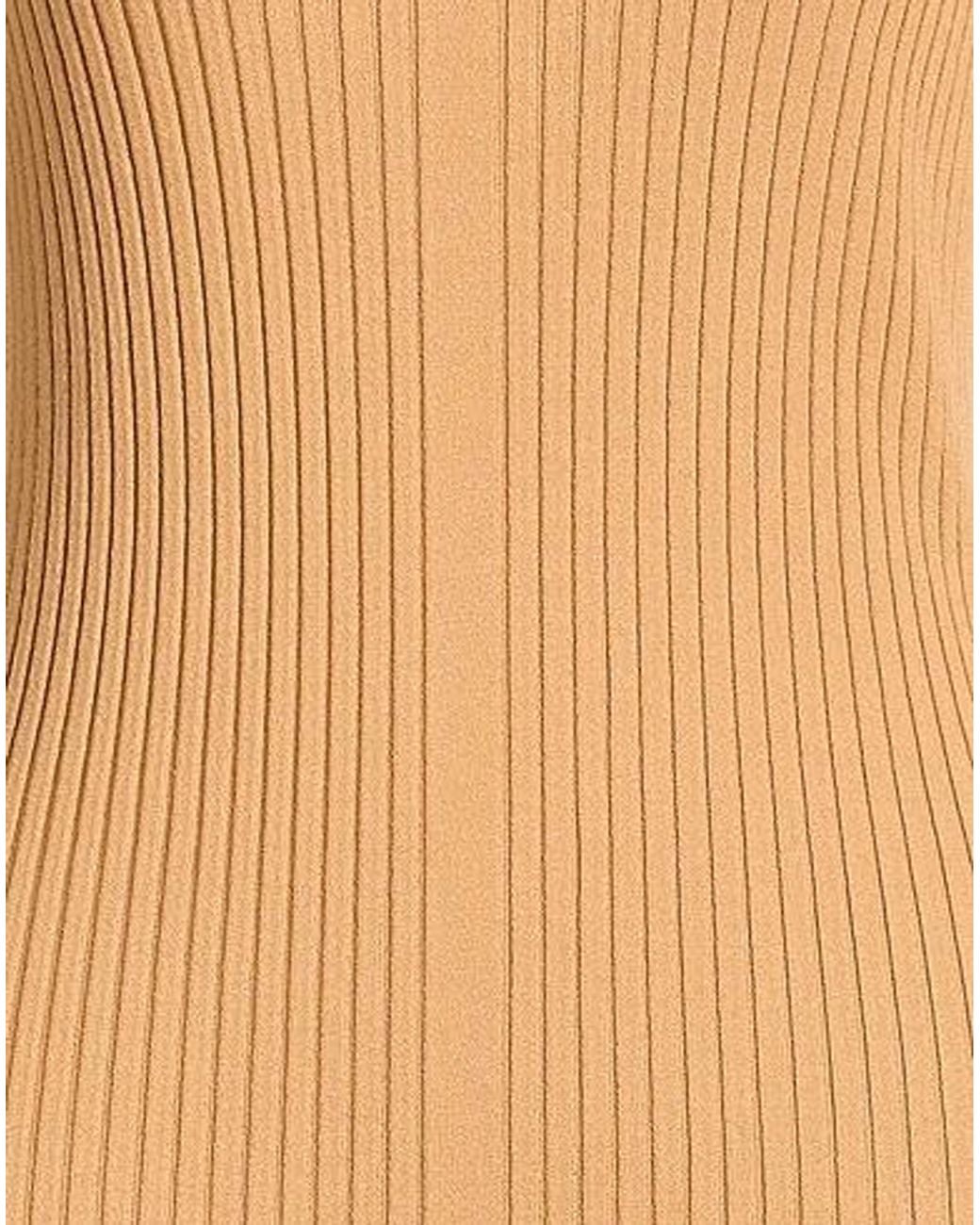 Sportmax Natural Fitted Dress