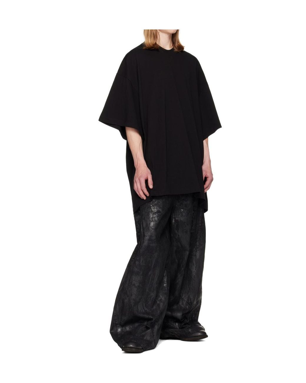 Julius Black Super Big T-Shirt for men