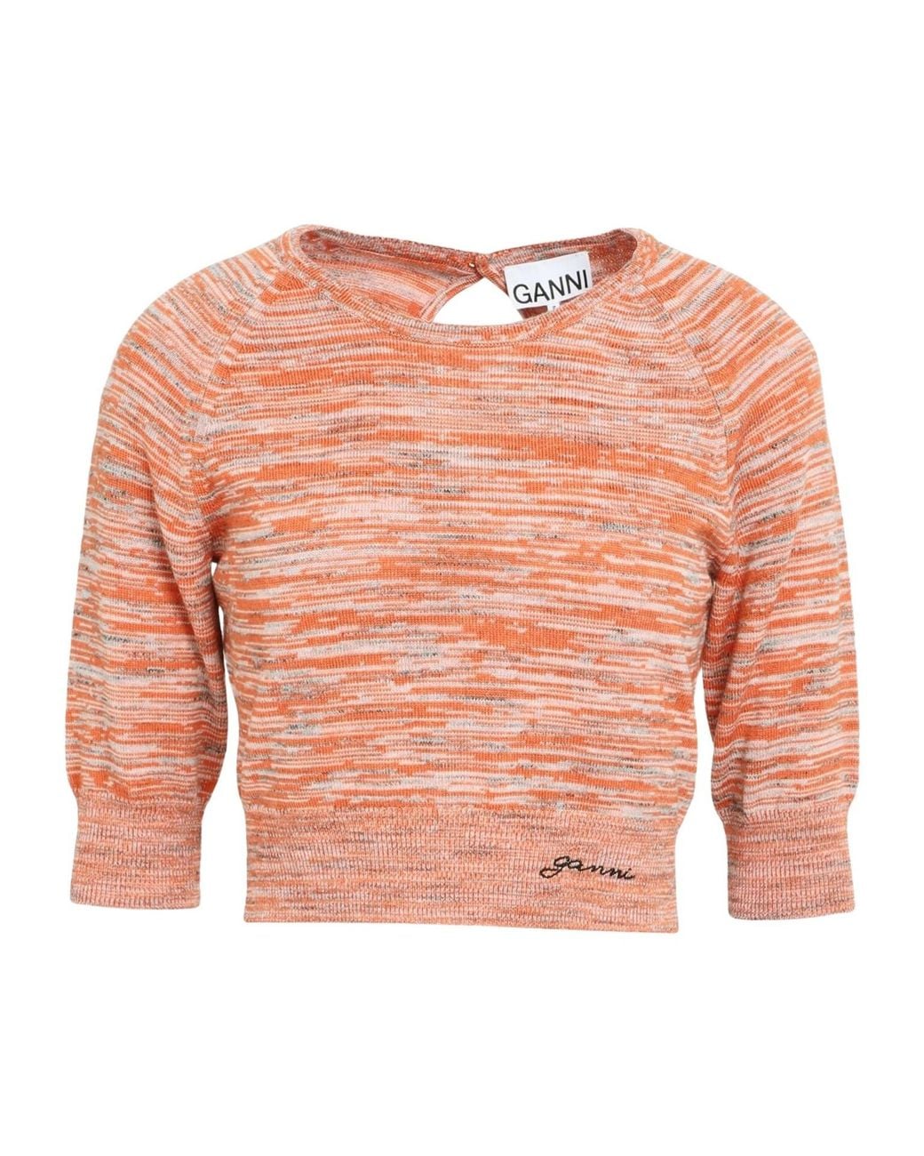 Ganni Pink Multicolour Jumpers