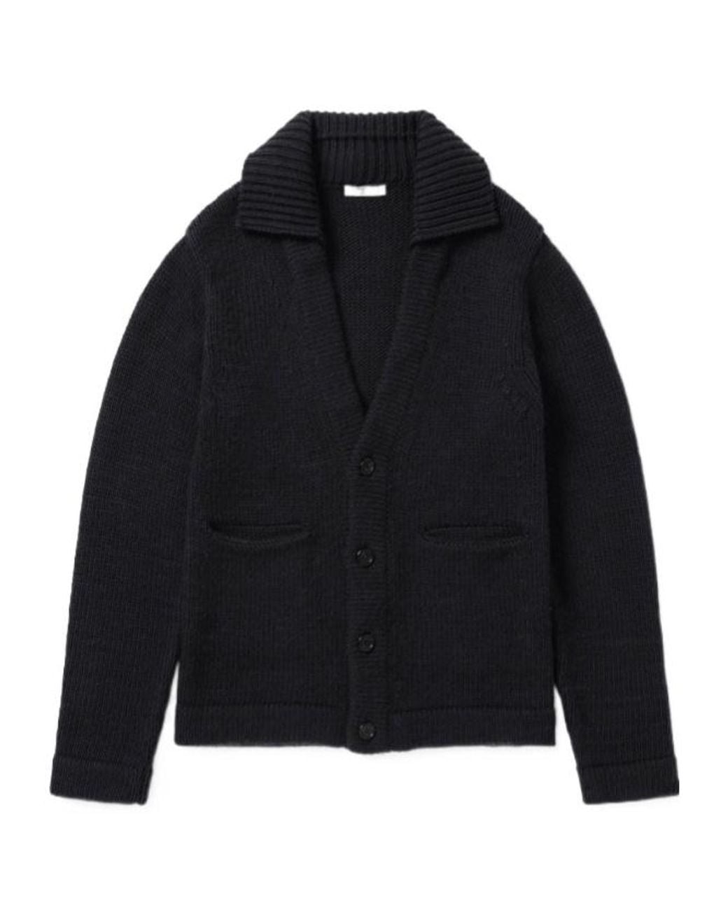 1989 STUDIO Blue Pocket Cardigan Sweater for men