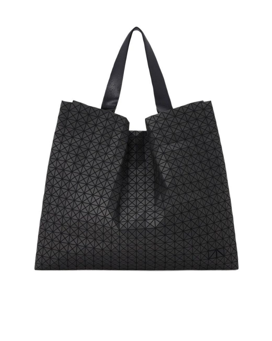 Issey Miyake Black Top Handle Tote Bag for men
