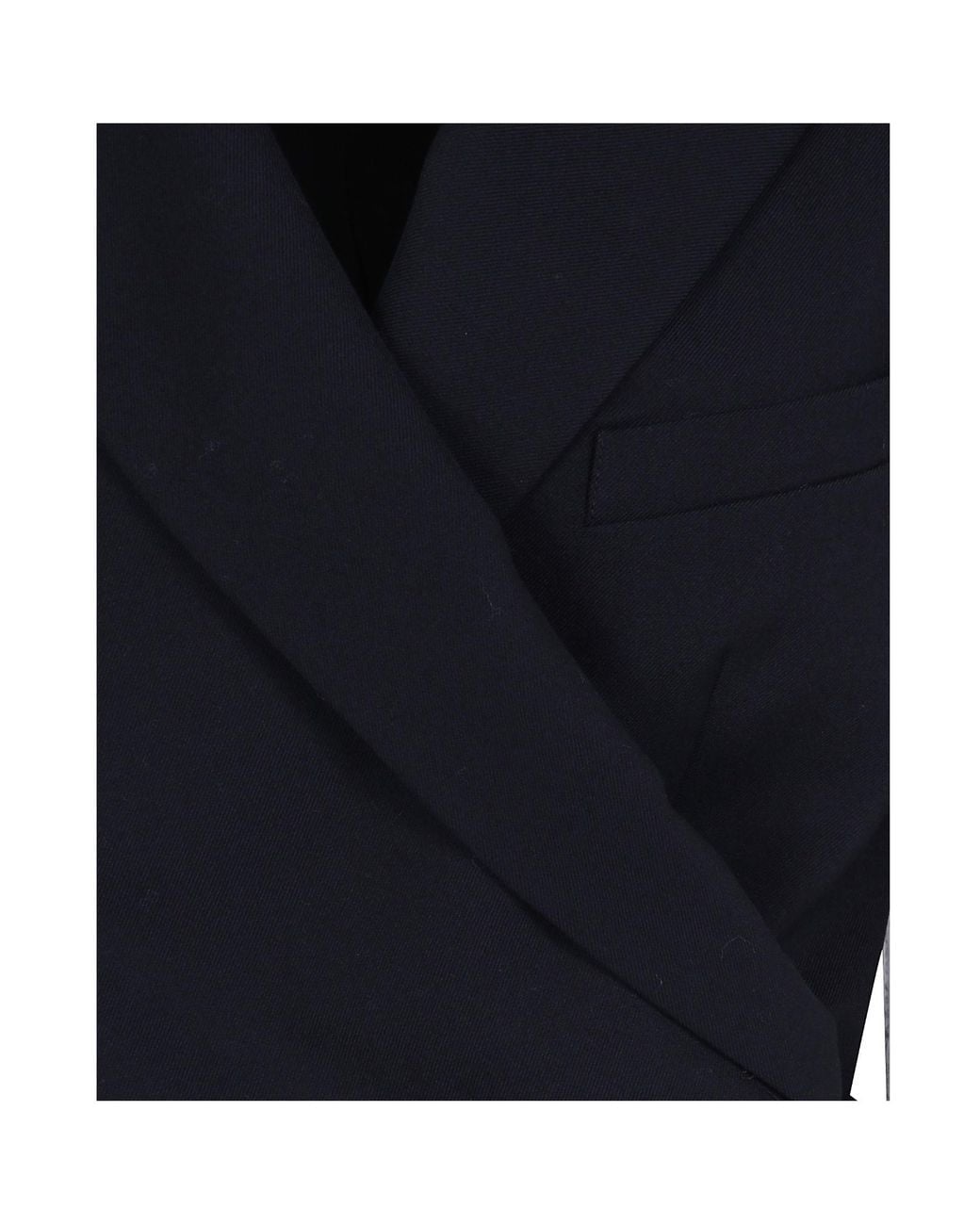Dries Van Noten Black Beline Wrap Jacket