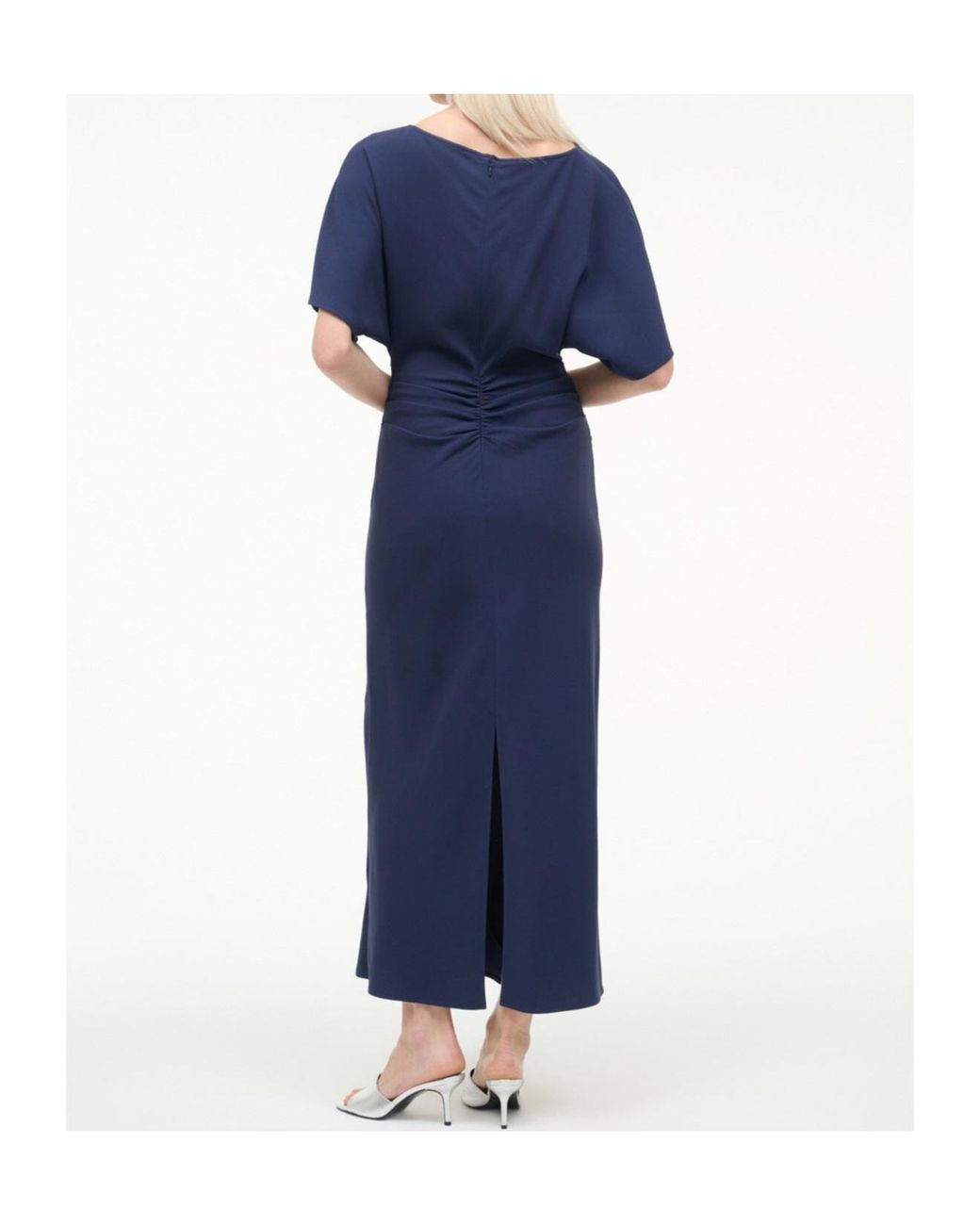 Staud Blue Amelie Dress