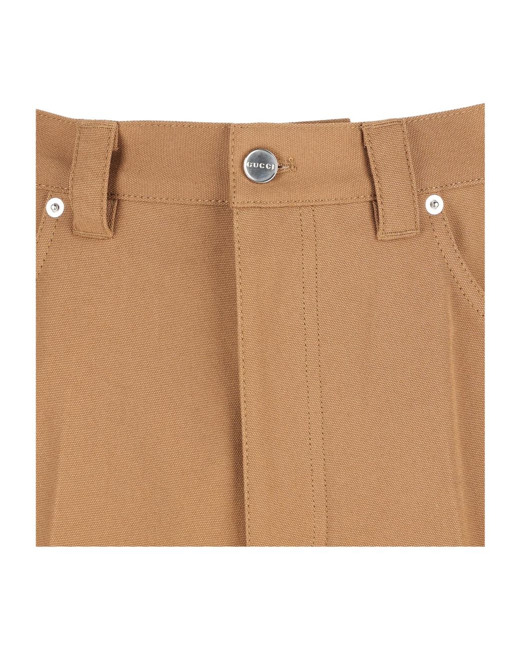 Gucci Natural Gg Monogram Shorts for men