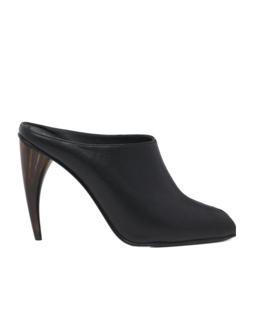 McQueen Black Sandal S Mules