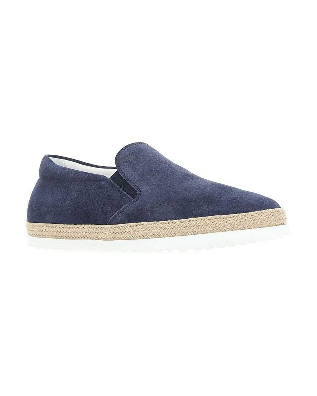 Tod's Blue Slip On Sneakers for men