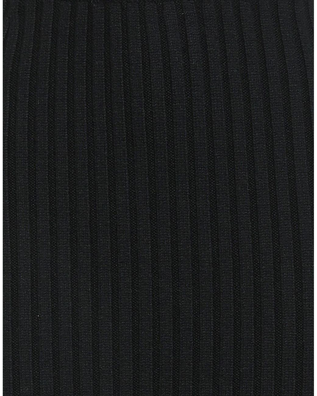 Max Mara Black Knitted Mid-Length Pencil Skirt