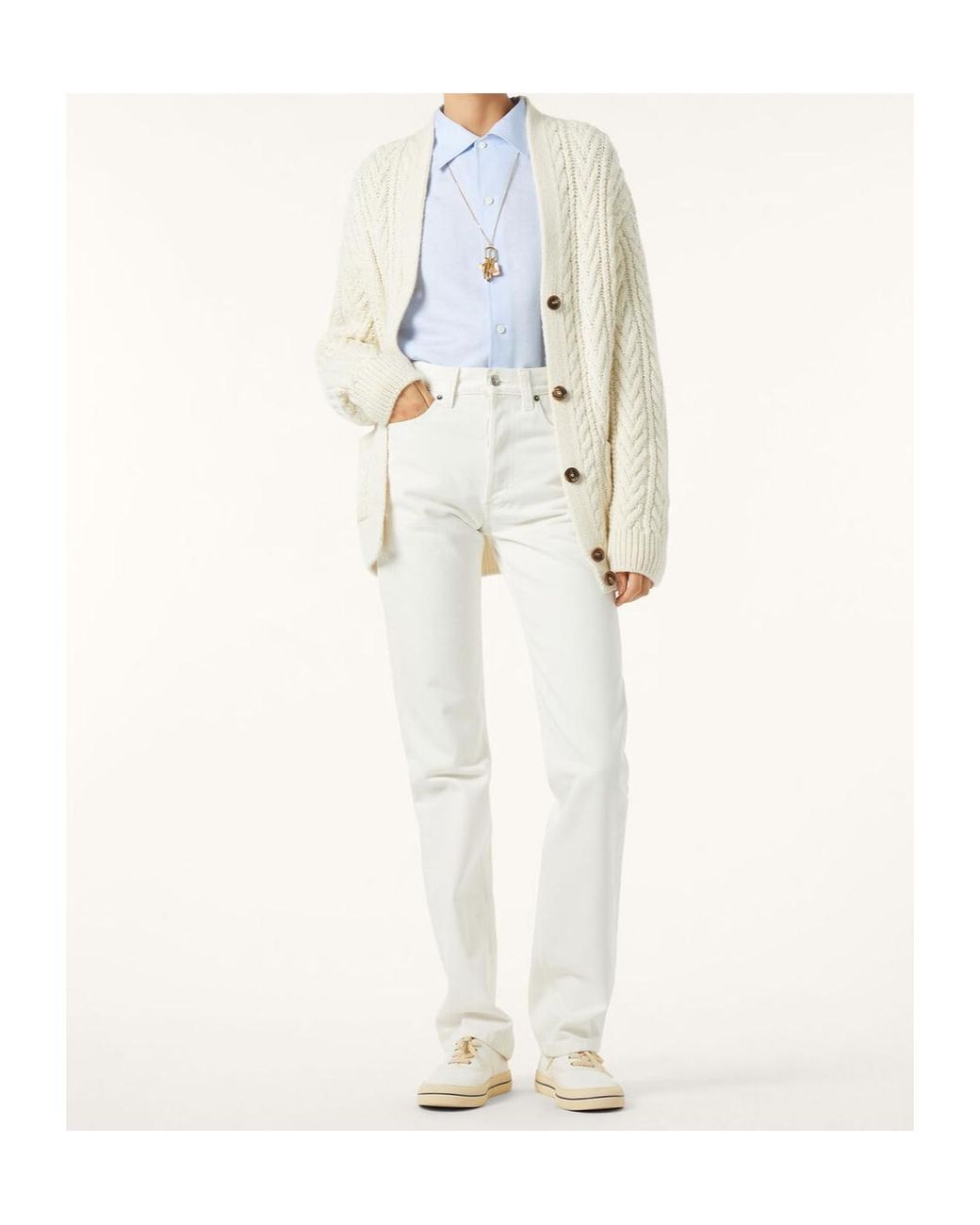 Loro Piana White Franco Shirt