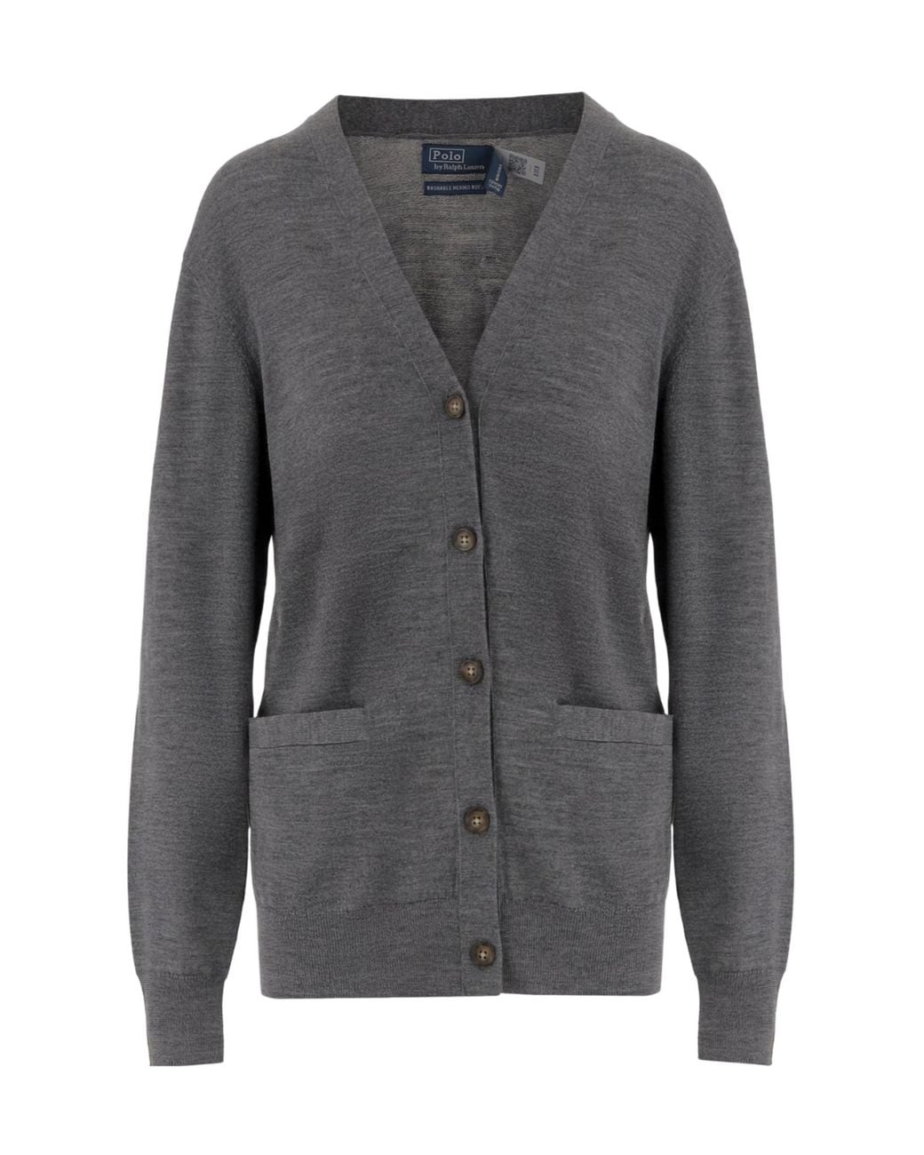 Polo Ralph Lauren Gray Long Sleeved Cardigan