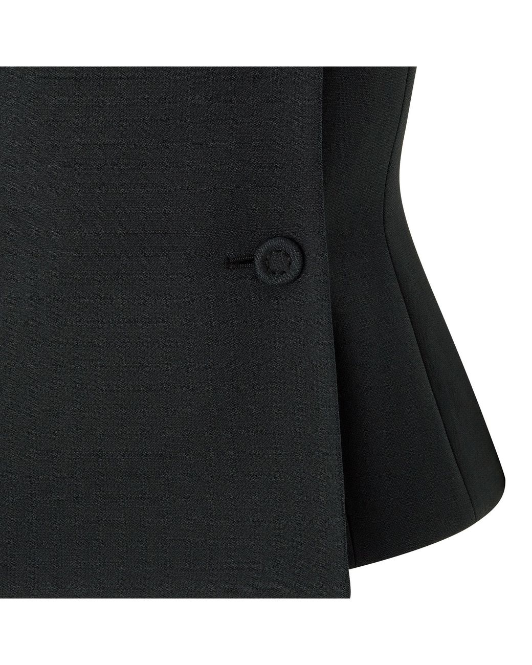 Dior Black Off-The-Shoulder Jacket
