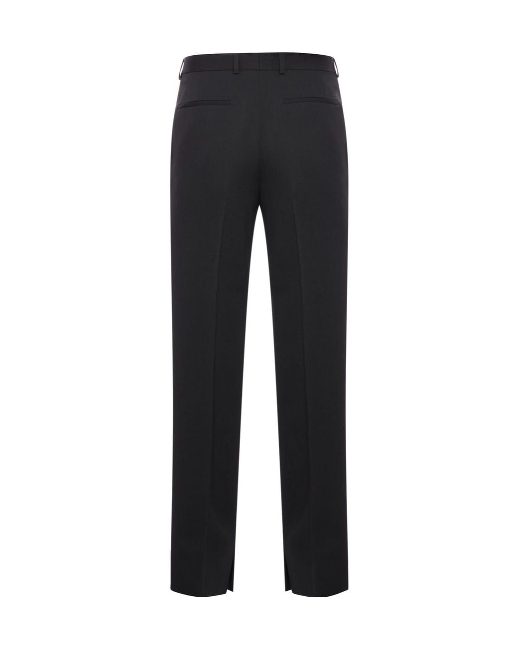 Gucci Black Straight-Leg Trousers for men