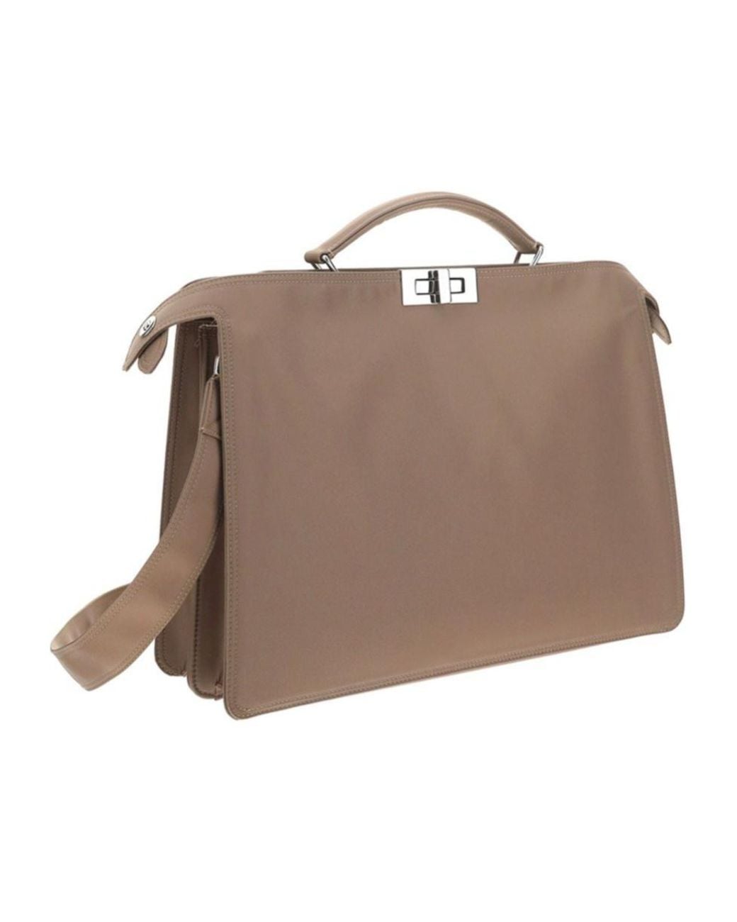 Fendi Brown Peekaboo Iseeu Medium Tote Bag for men
