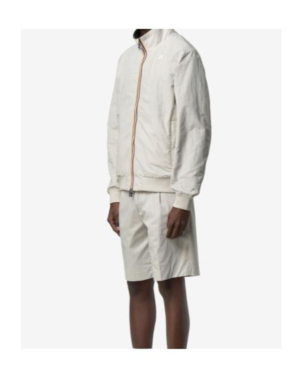 K-Way Gray Arsene Reversible Jacket for men