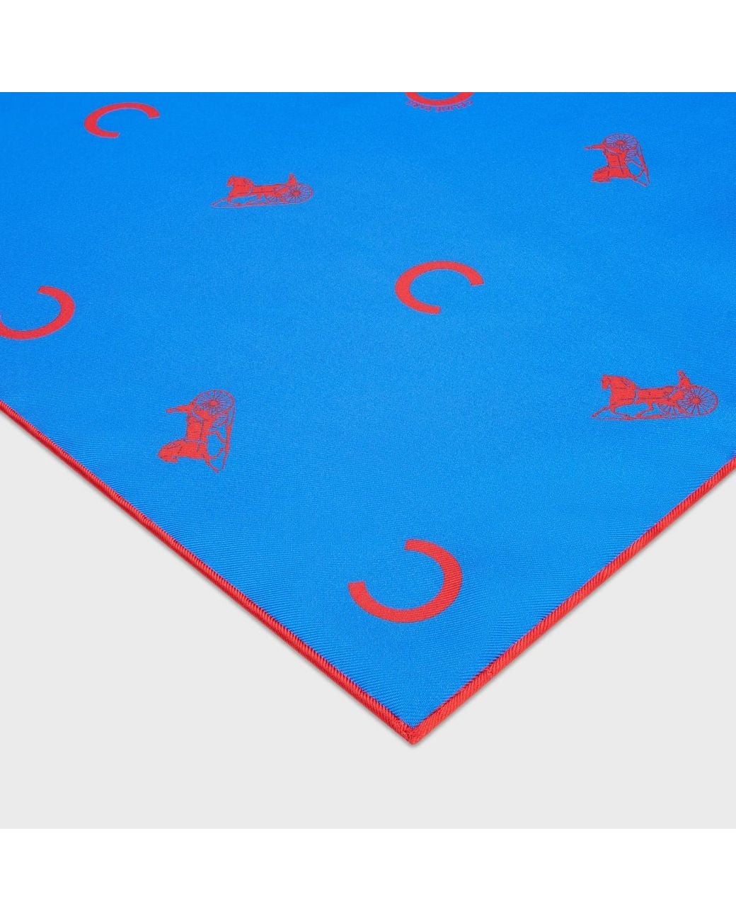 Céline Blue Little C Calèche Foulard, 90