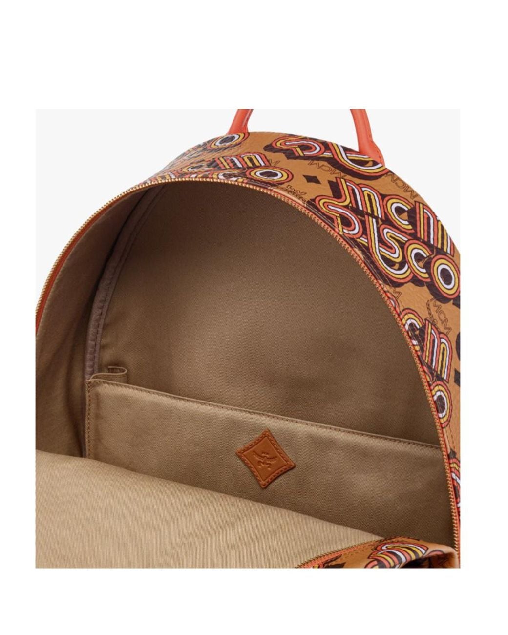 MCM Brown Stark Backpack for men