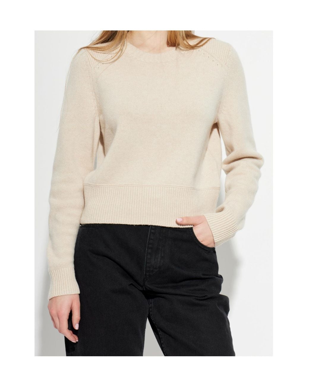 Isabel Marant White Cornelia Sweater