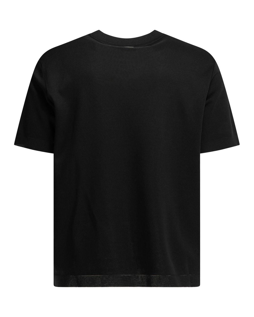 Herno Black Logo T-Shirt for men