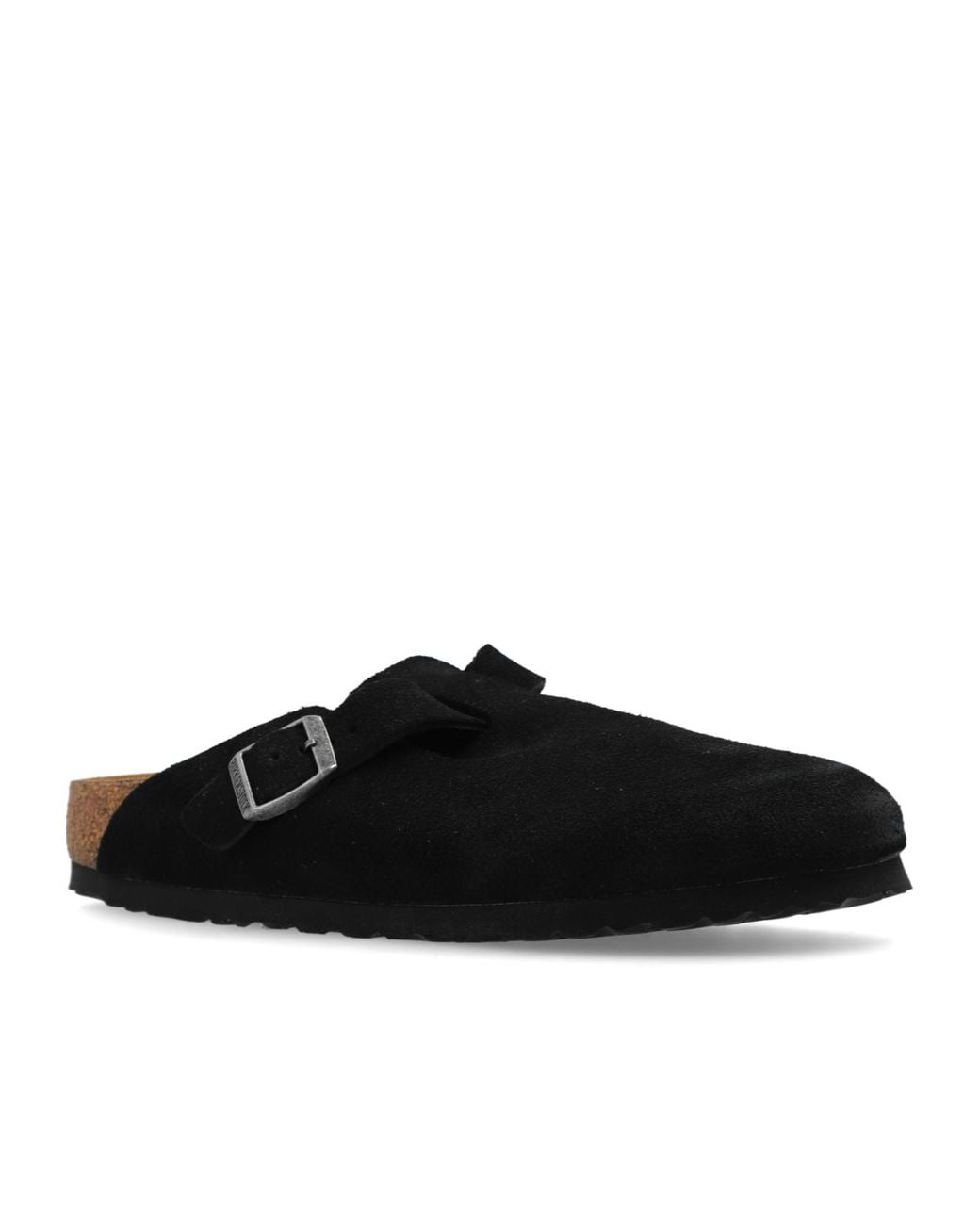 Birkenstock Black Boston Slip-On Mules