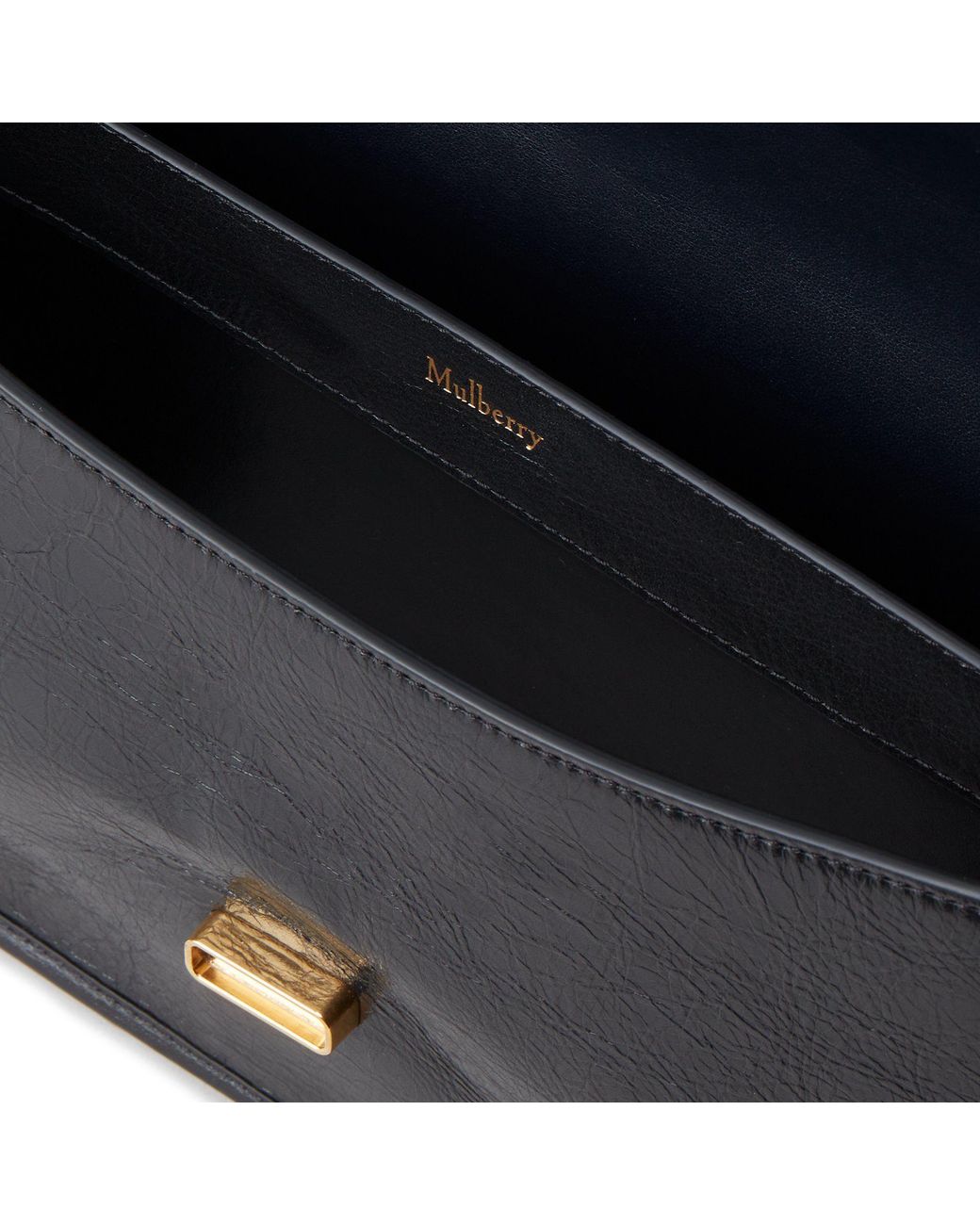 Mulberry Black Sadie Leather Shoulder Bag