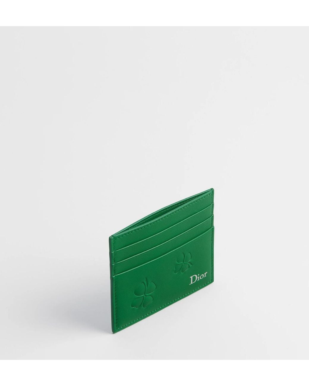 Dior Green Card Holder for men