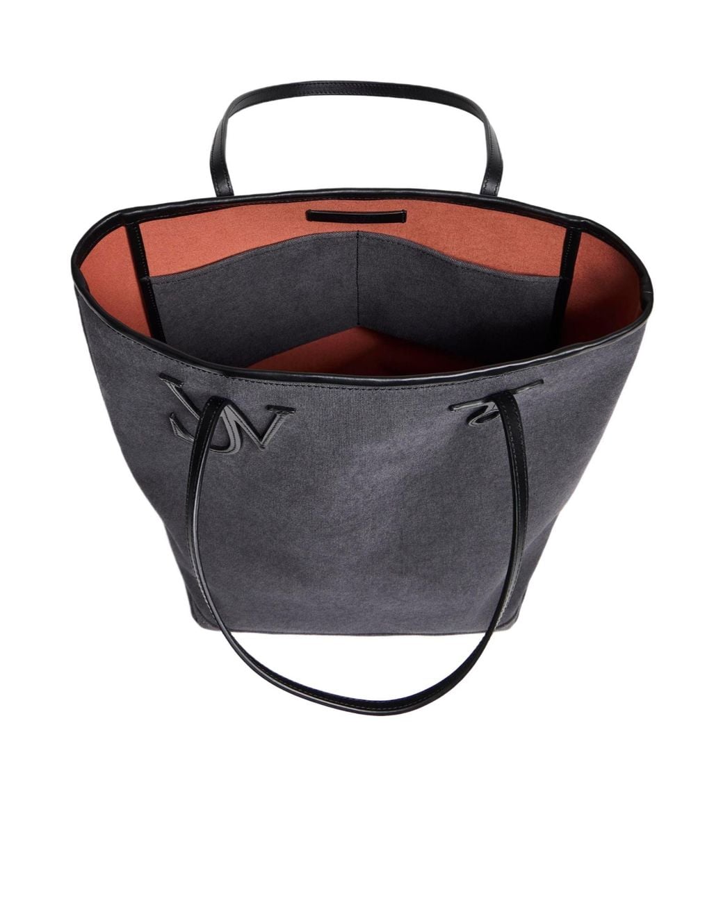 J.W. Anderson Black Large Anchor Canvas Tote