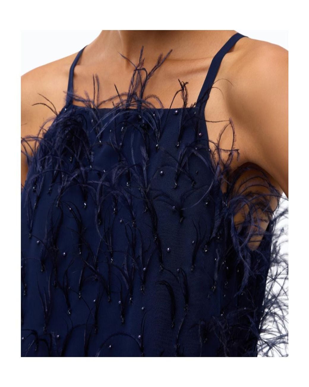 Pinko Blue Piripicchio Mini Dress