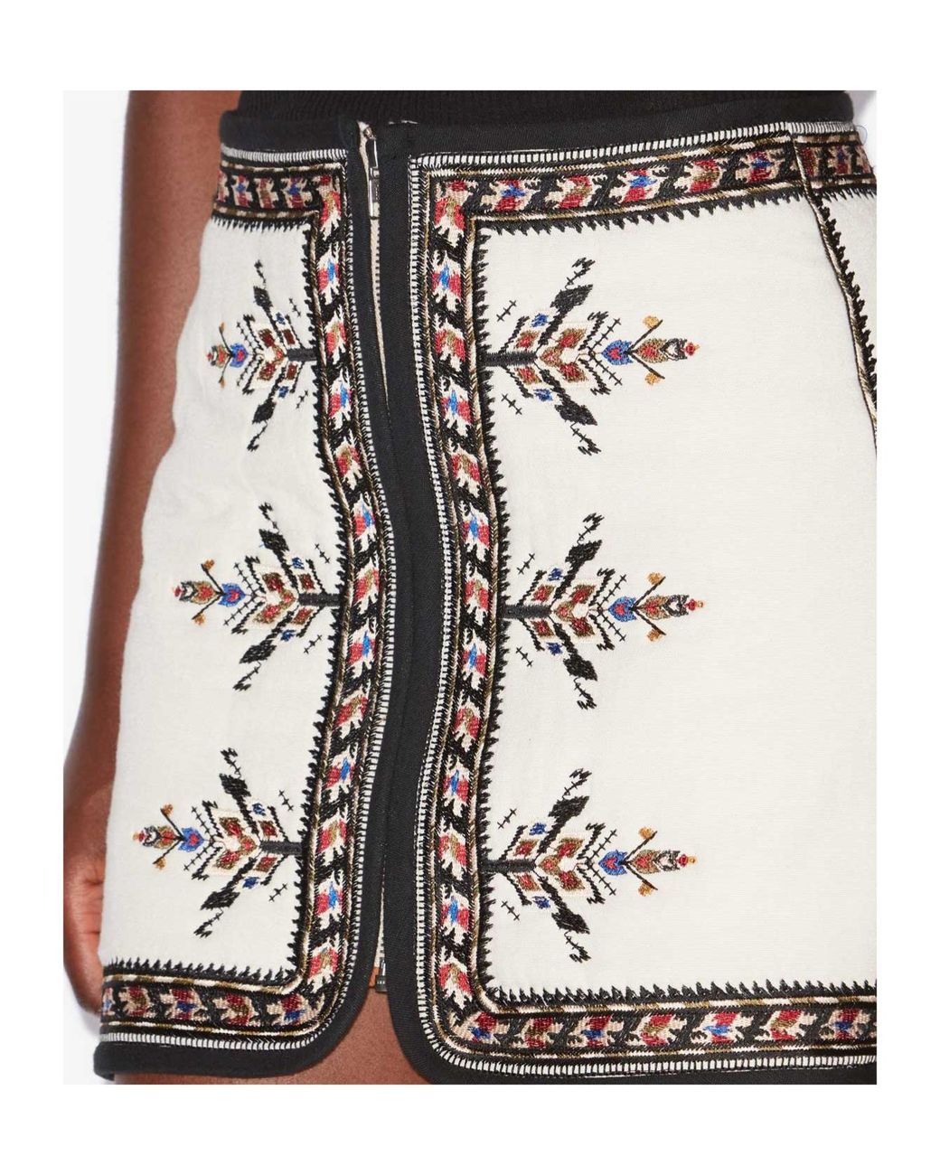 Isabel Marant Metallic Isabel Marant Étoile Zeria Skirt