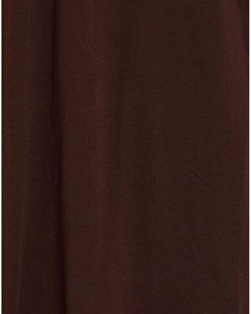 Rick Owens Brown Short-Sleeved T-Shirt Skirt
