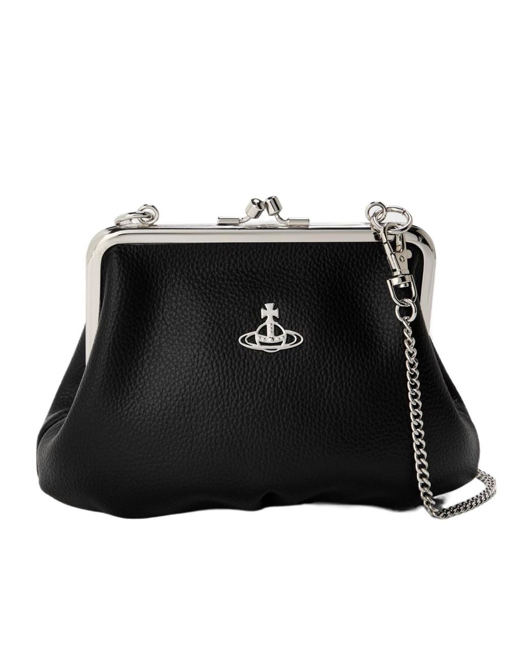 Vivienne Westwood Black Granny Frame Purse