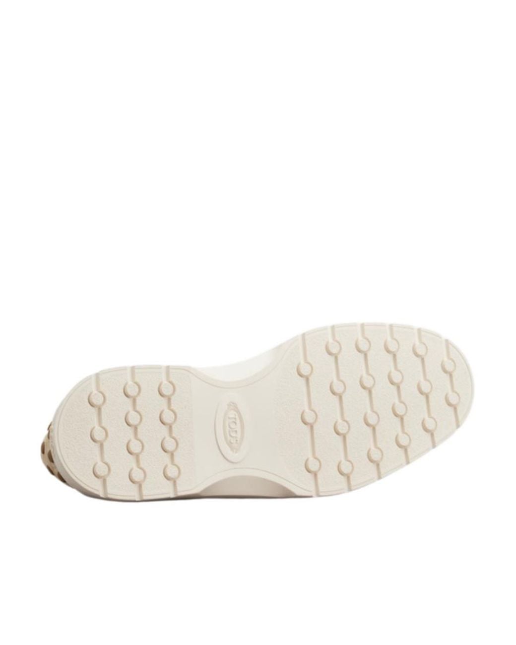 Tod's Natural Round Toe Slip-On Loafers for men