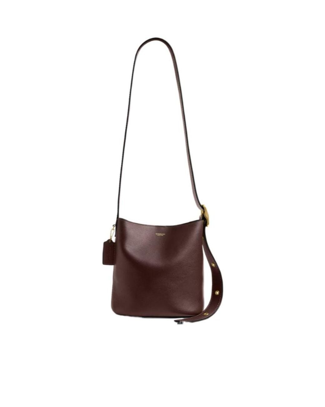 COACH Brown Bleecker Strap Calf Leather Tote Bag