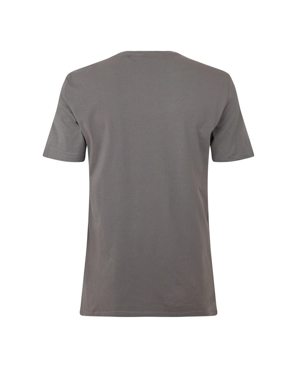 Boss Gray Solid Color T-Shirt for men