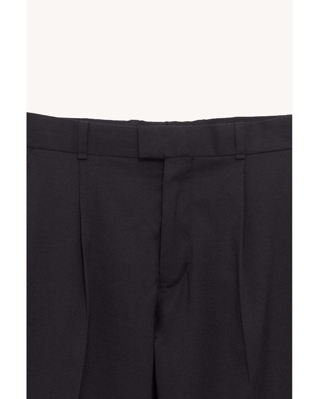 Our Legacy Black Pleated Tailored Trousers for men