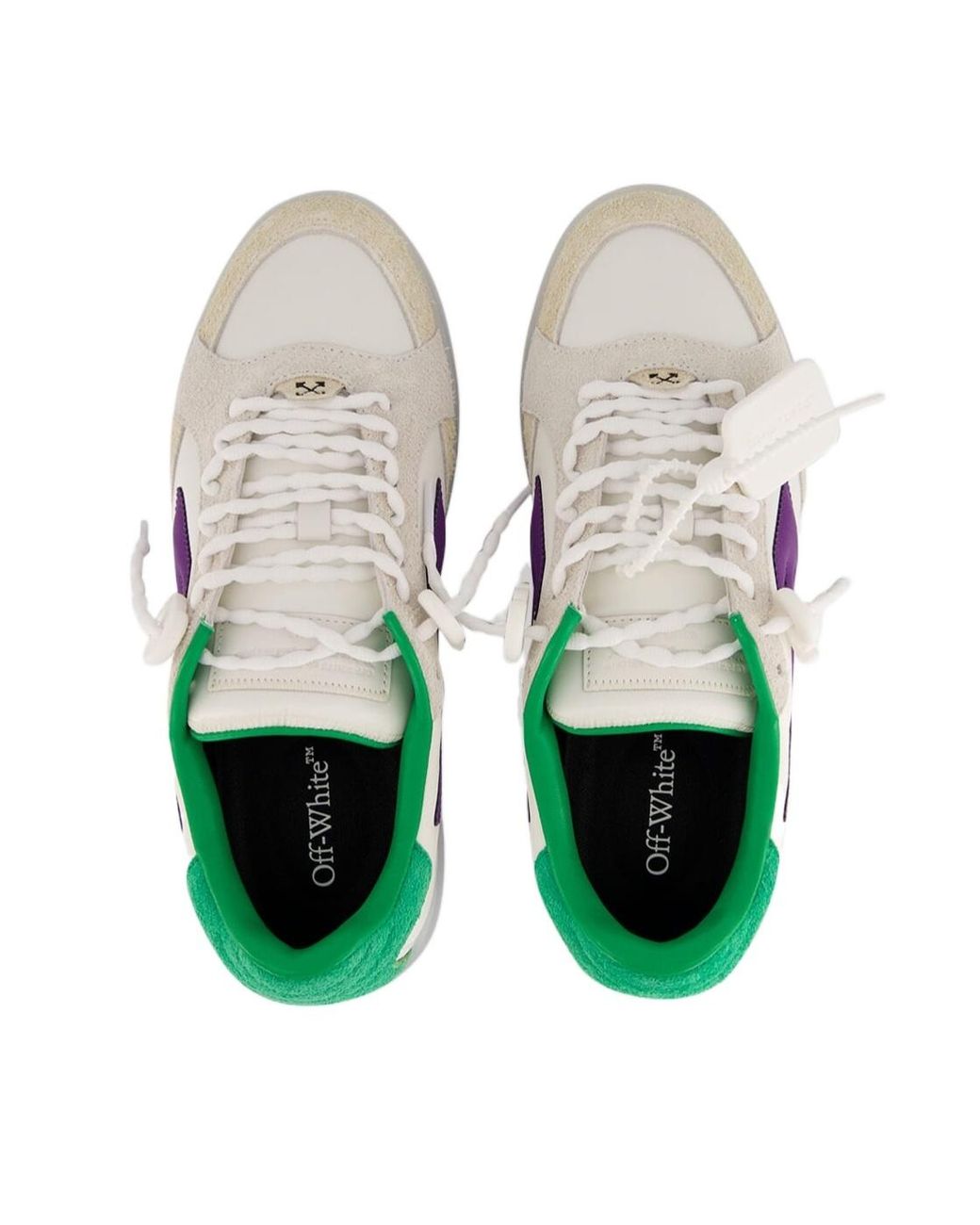 Off-White c/o Virgil Abloh Green End Of Play Low-Top Sneakers for men