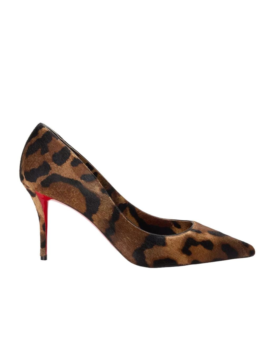 Christian Louboutin Brown Sole Stiletto Court Shoes
