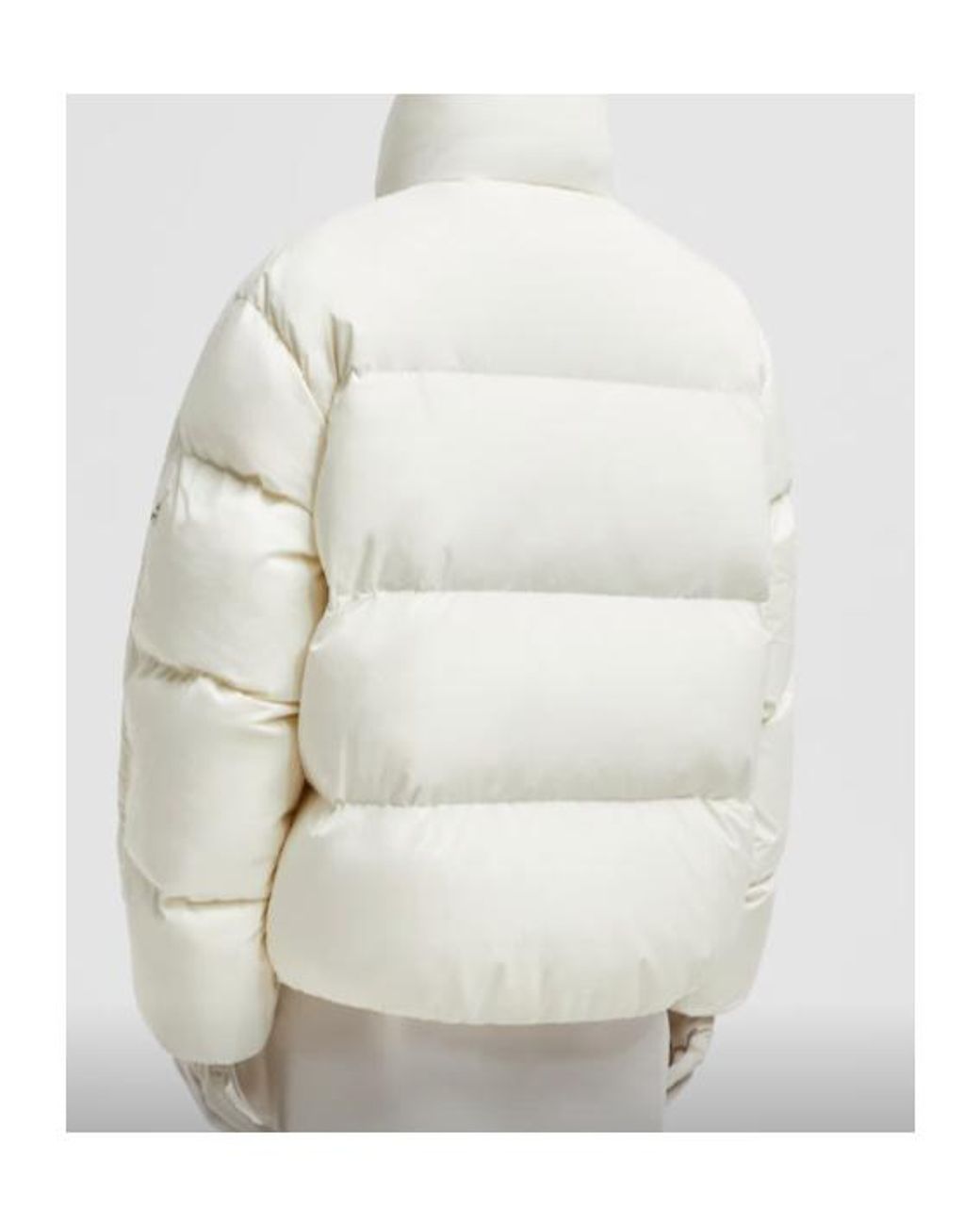 Moncler White X Willow Smith Jayel Short Down Jacket