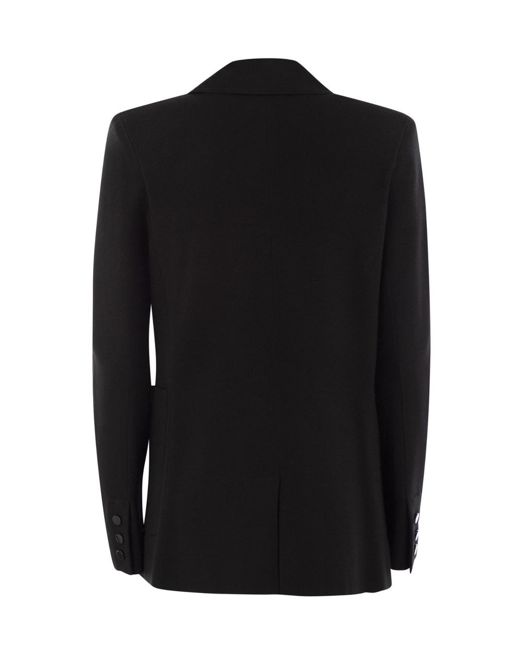 Max Mara Black Studio Titania Double-Breasted Blazer