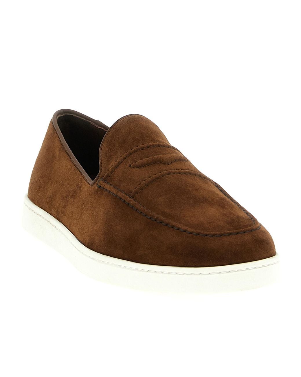 Church's Brown Slip-On Loafers for men