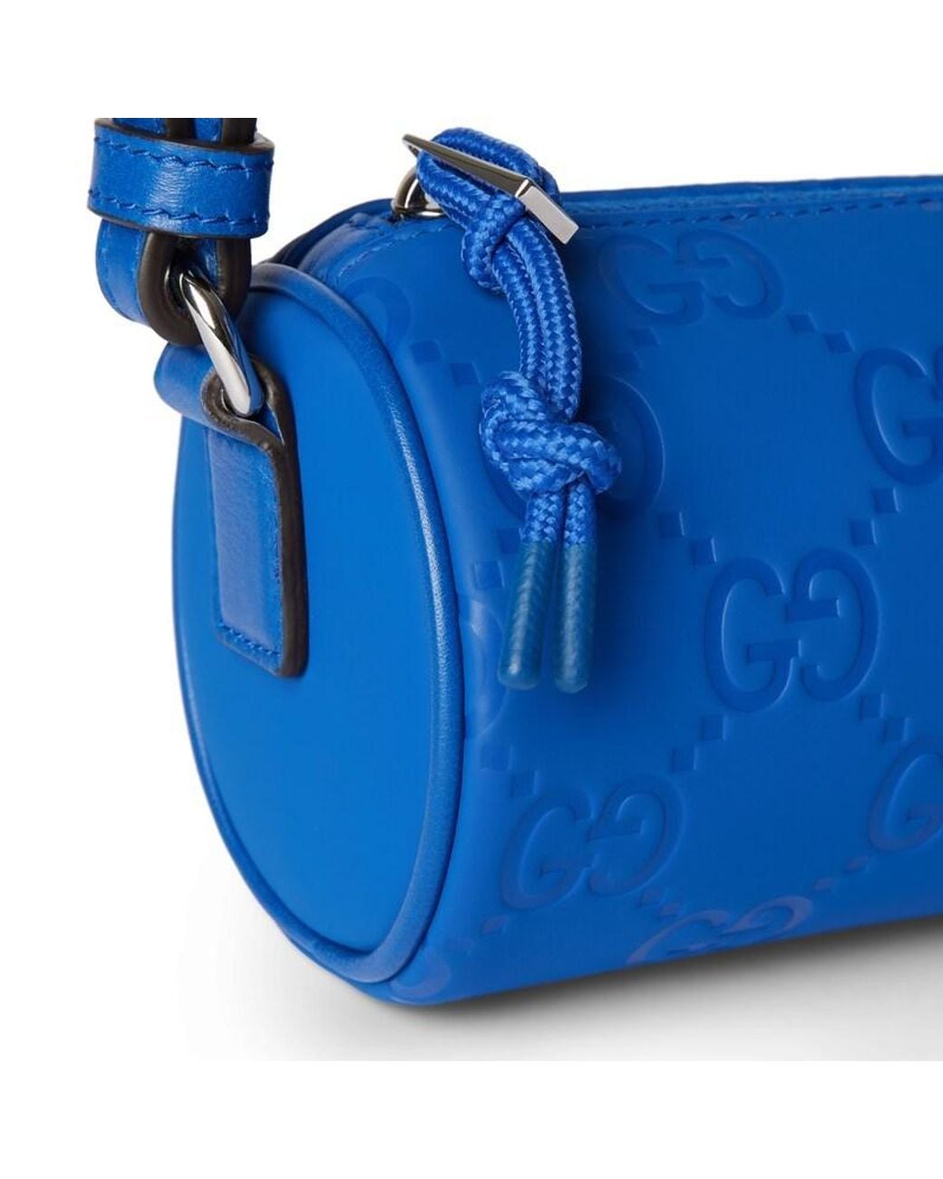 Gucci Blue Edge Mini Cylinder Bag for men