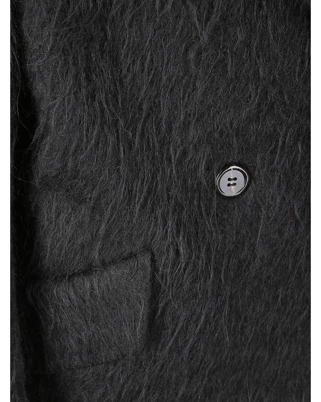 Acne Black Straight Hem Jacket